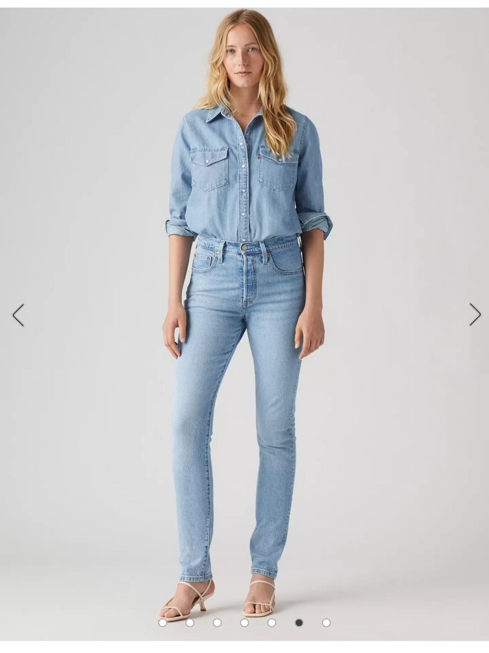 LEVI’S 501 JEANS SKINNY